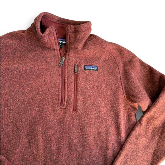 Patagonia Men’s Better Sweater 1/4 Zip Pullover Dried Vanilla Size M outerwear